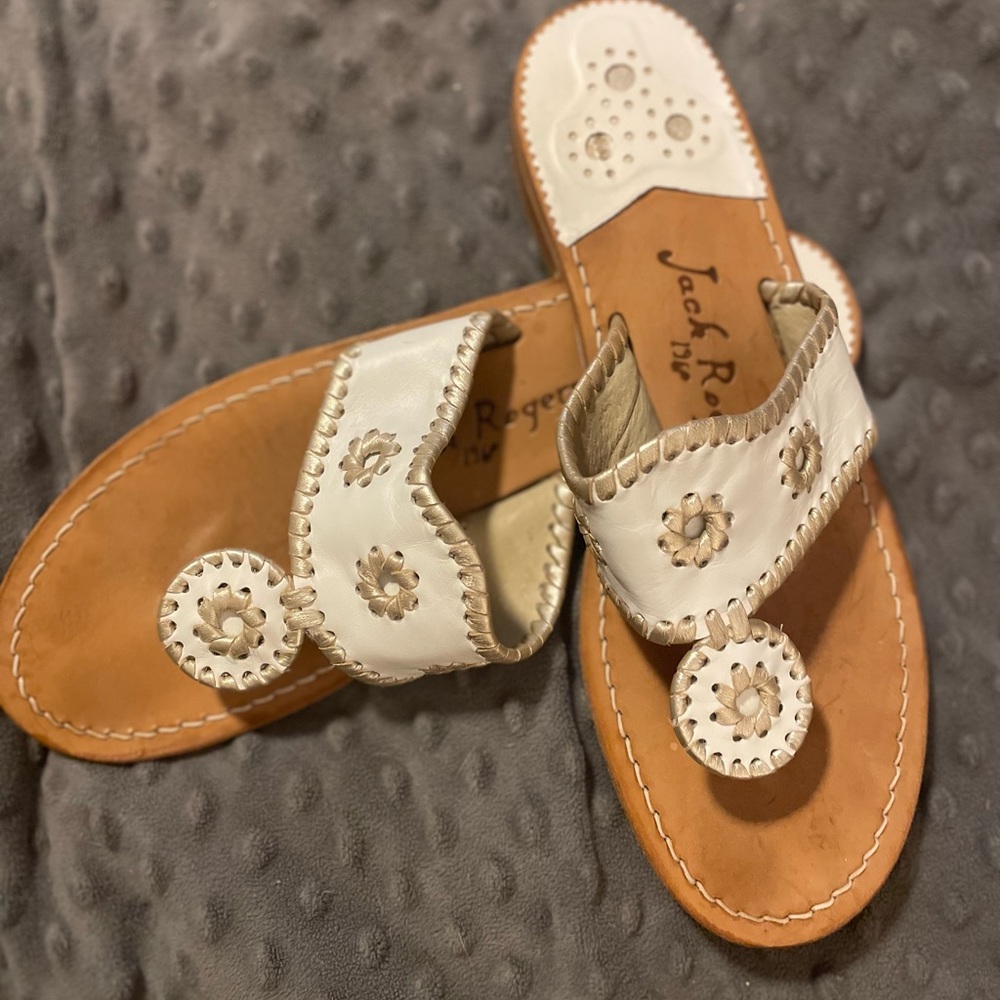 Jack Rogers Jacks Leather Flats